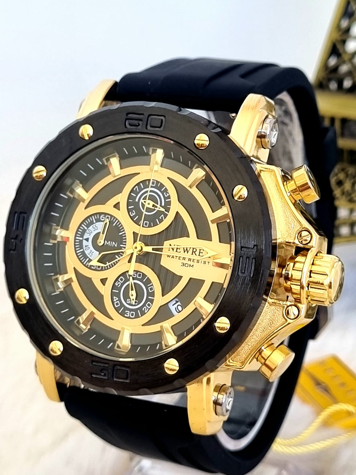 Relógio Masculino Cronógafo Newrex 8002