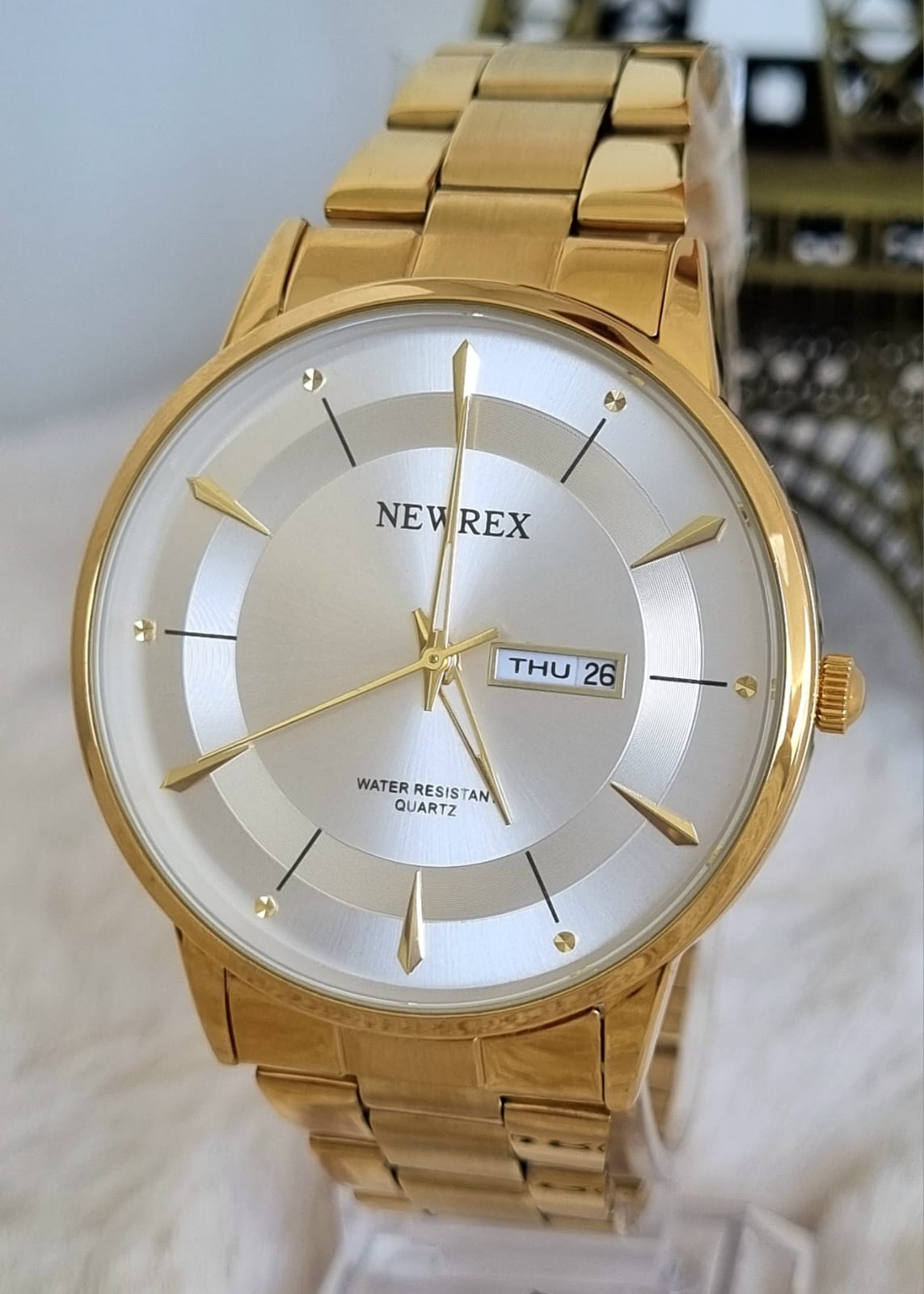 Relógio Newrex Dourado W5226GB