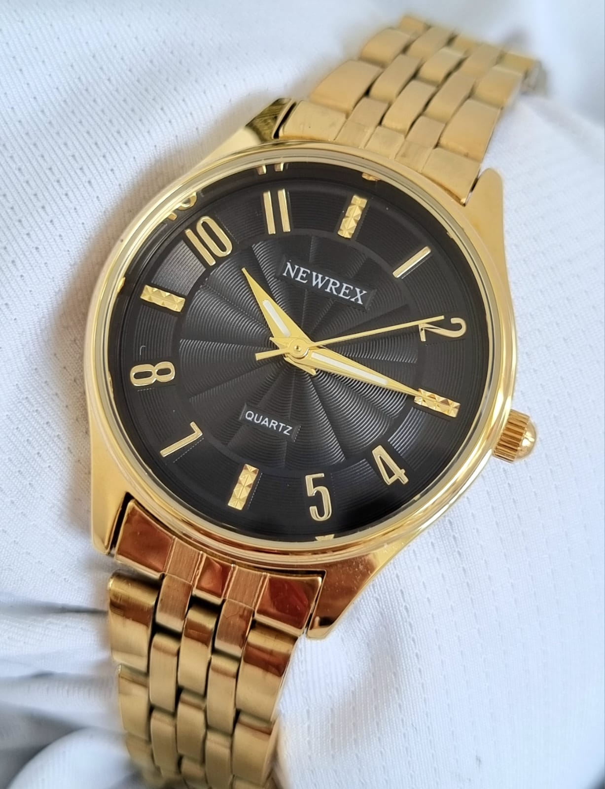 Relógio Newrex Femininino Banhado a ouro W4517lpp