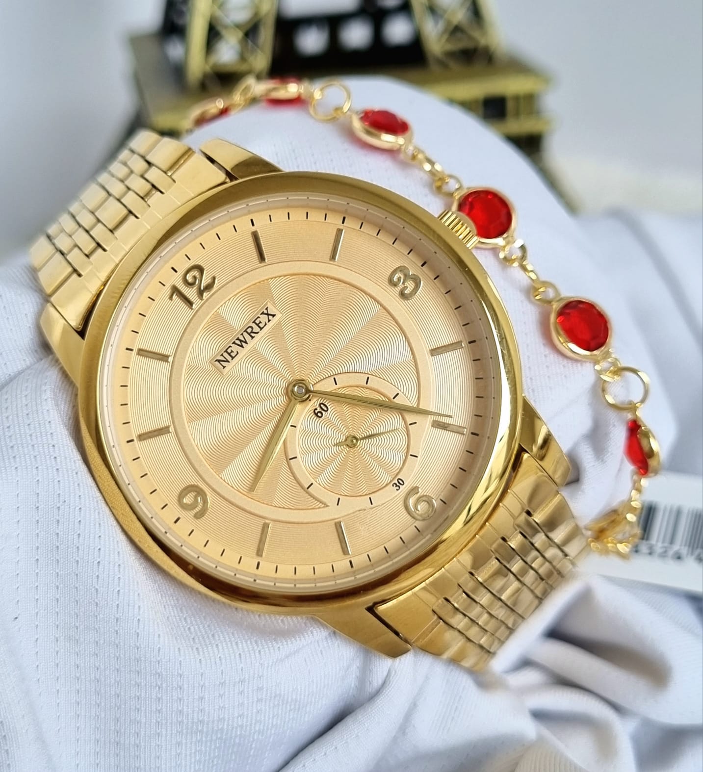 Relógio Newrex Feminino Dourado W1671GK9