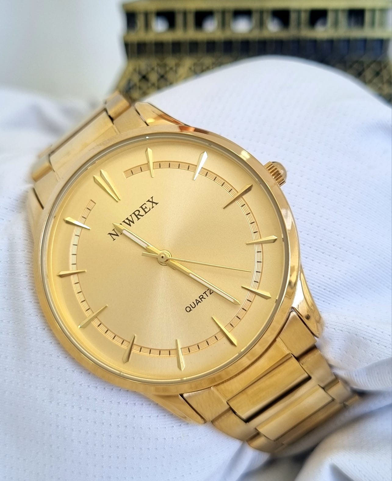 Relógio Newrex Feminino Dourado W1693G