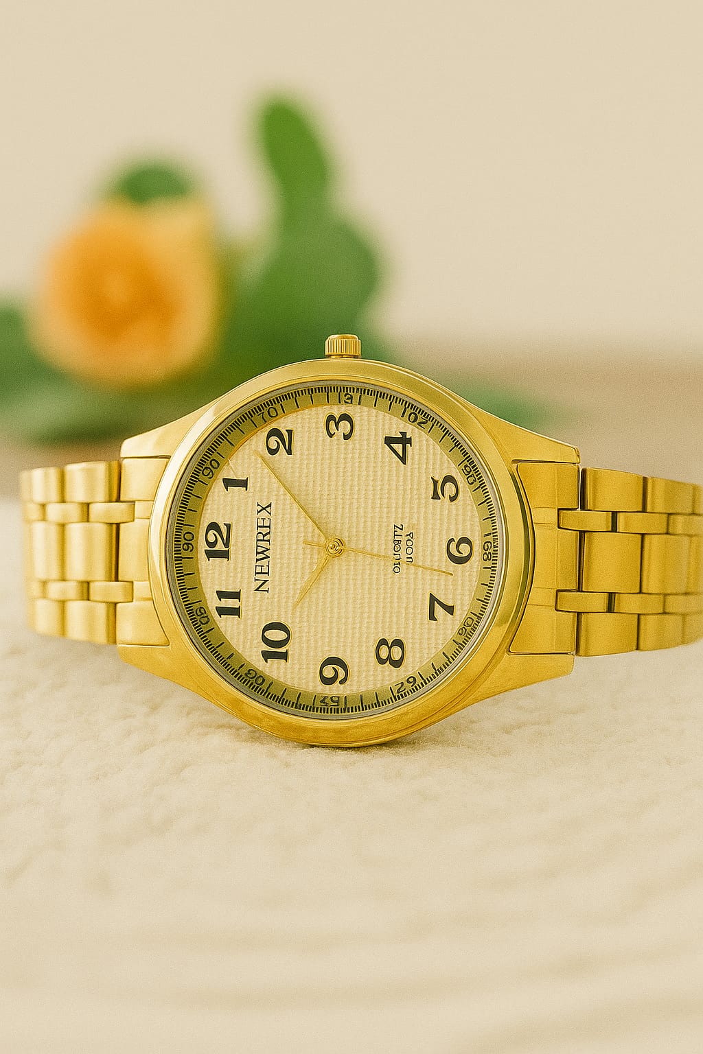 Relógio Newrex Feminino Dourado W1694GD