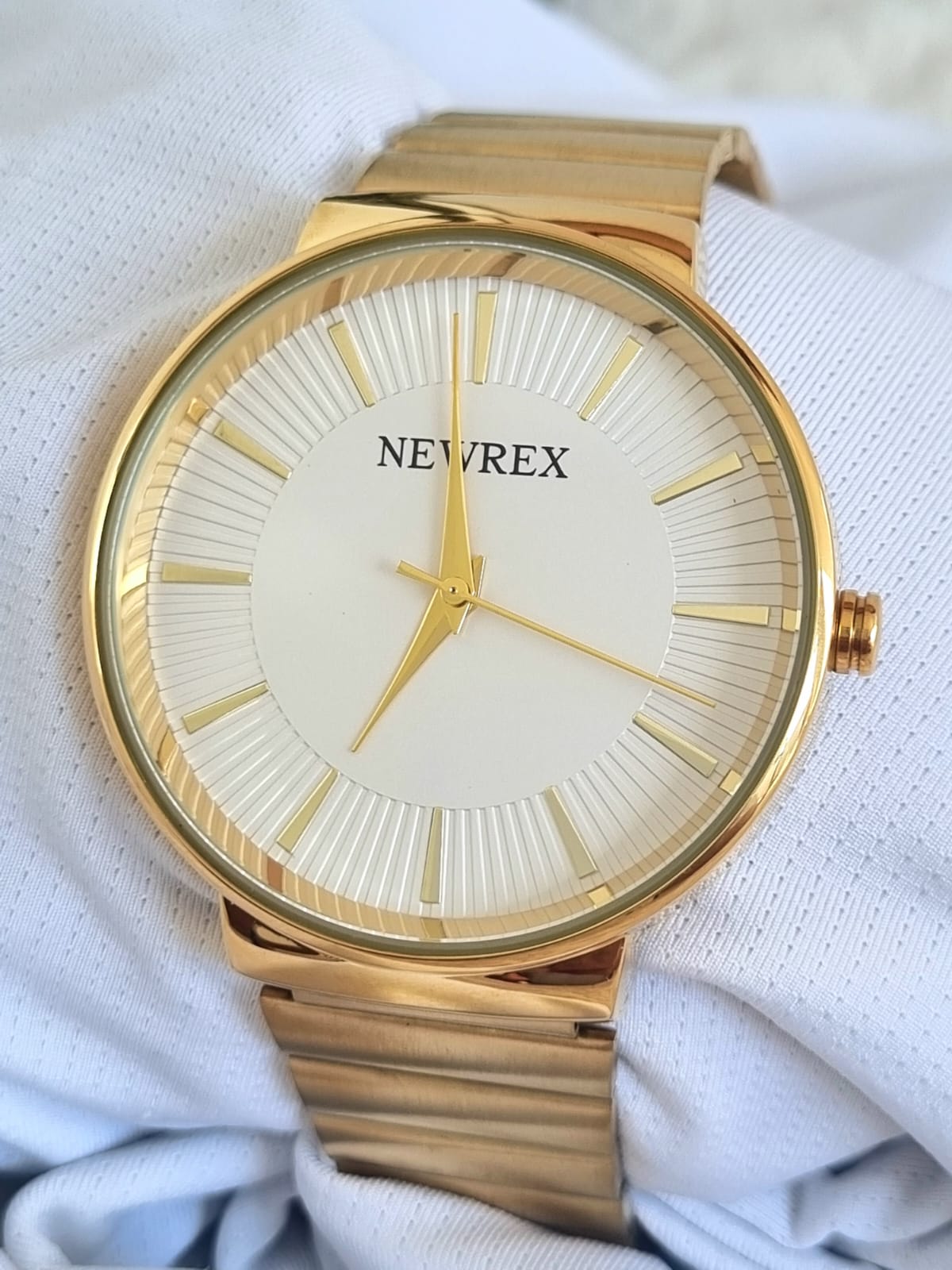 Relógio Newrex Feminino Dourado W1696Gb