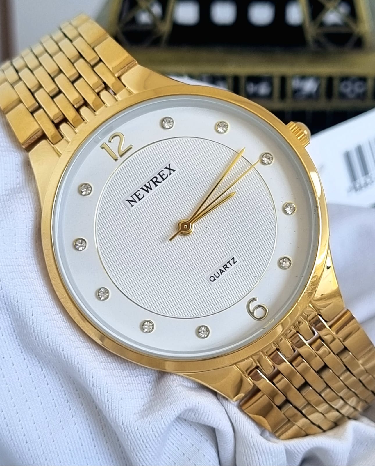 Relógio Newrex Feminino Dourado W4518