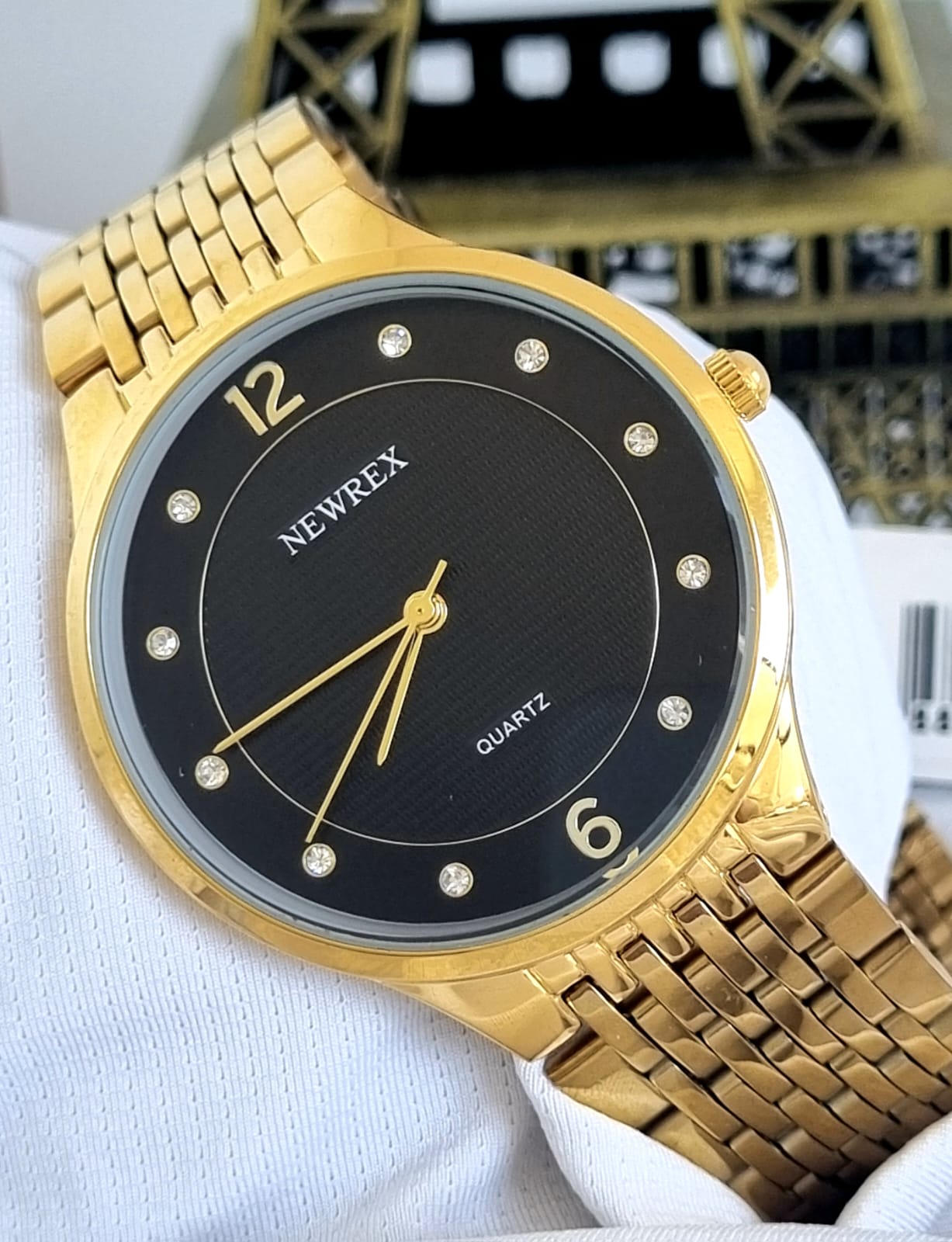 Relógio Newrex Feminino Dourado W4518P