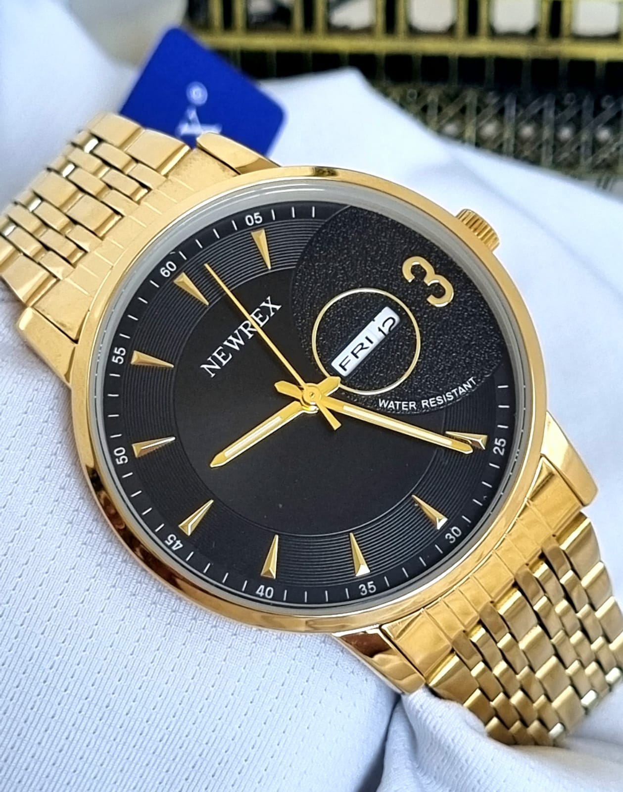 Relógio Newrex Feminino Dourado W4645GP