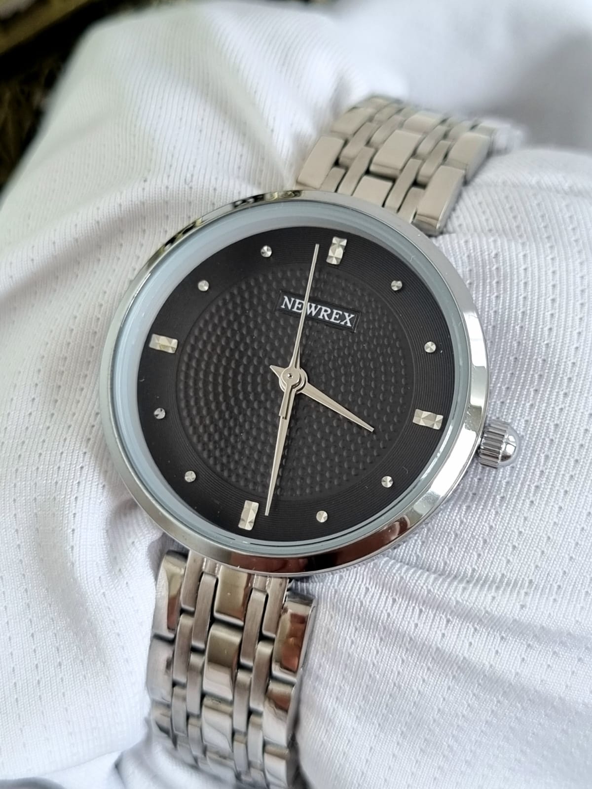 Relógio Newrex Feminino Prata W1670L