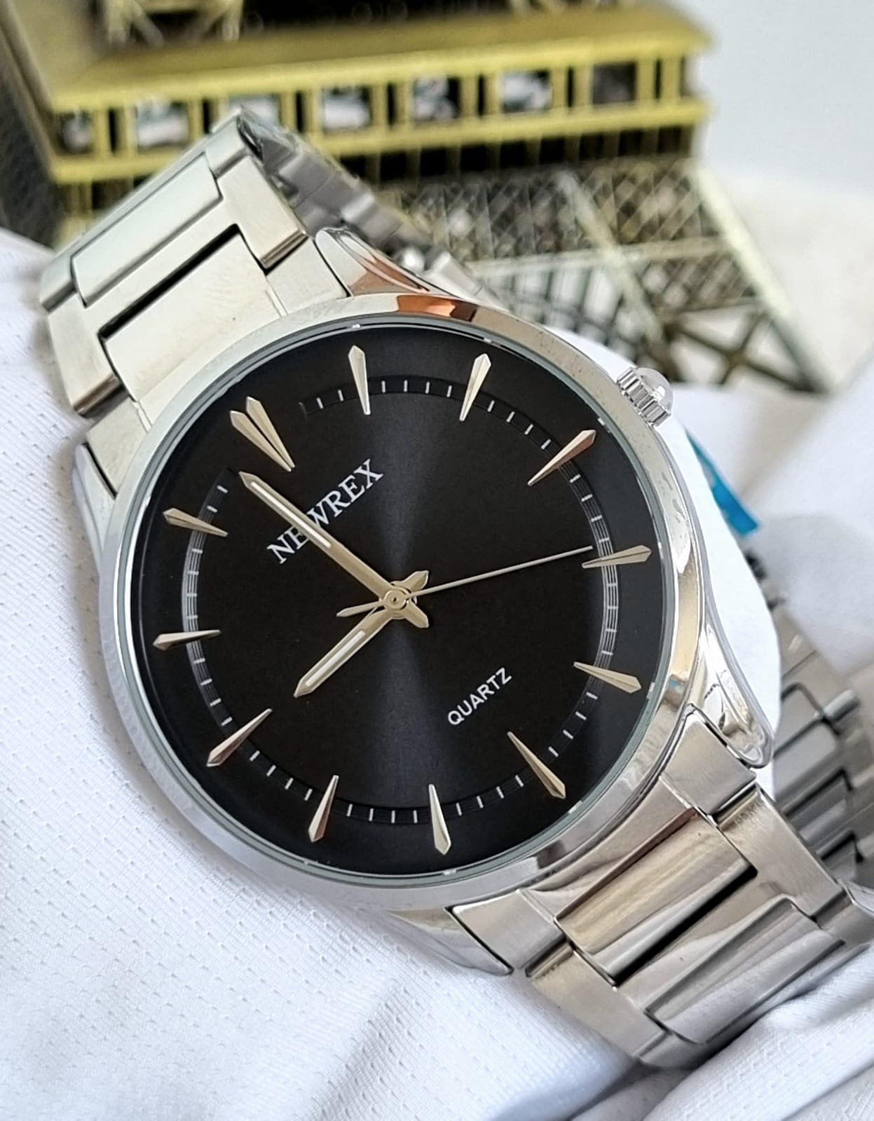 Relógio Newrex Feminino Prata W1693GP