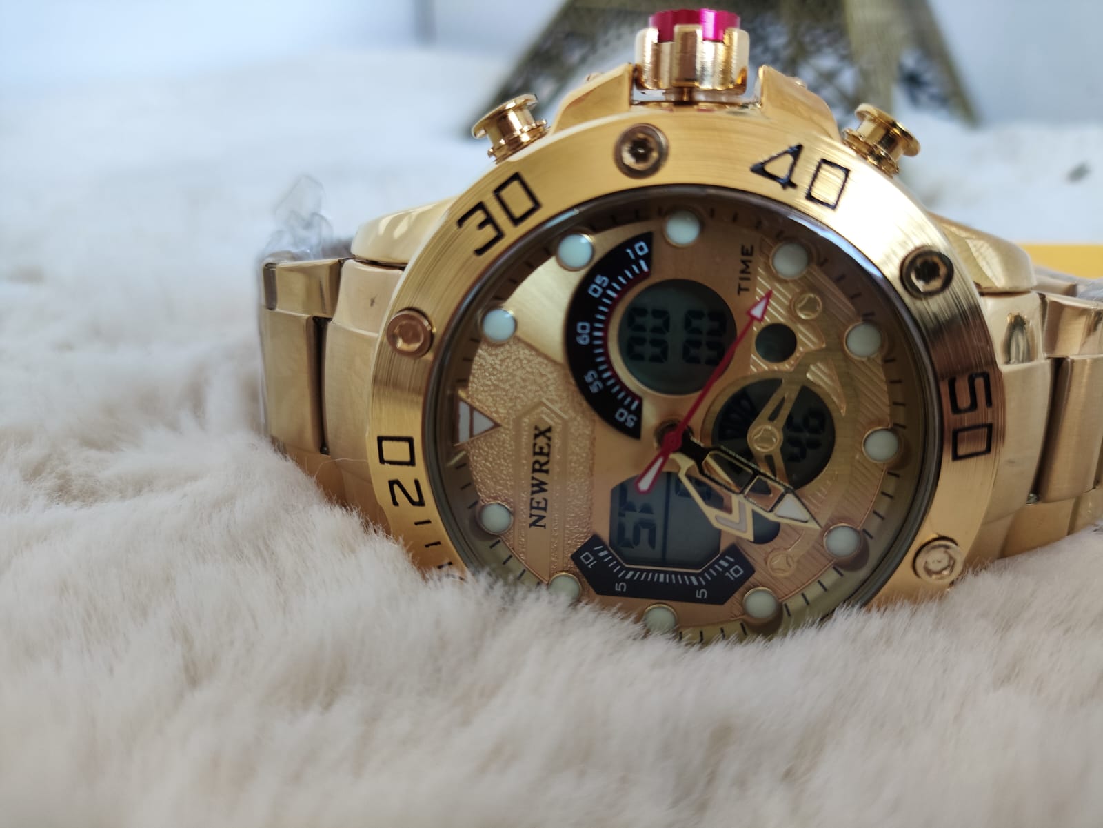 Relógio Newrex Maculilno Anadigi 2303PD