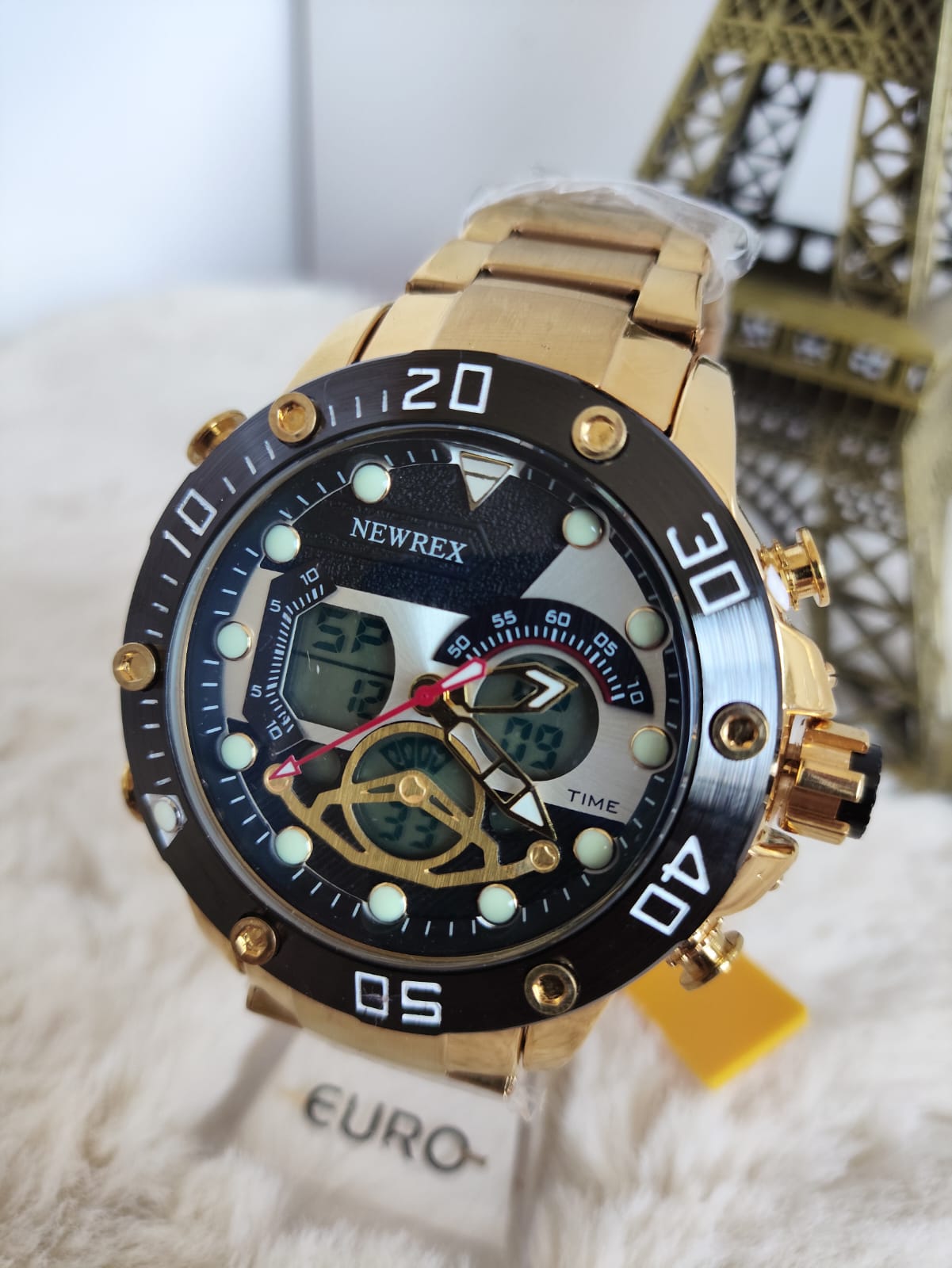 Relógio Newrex Maculilno Anadigi 2303PDD