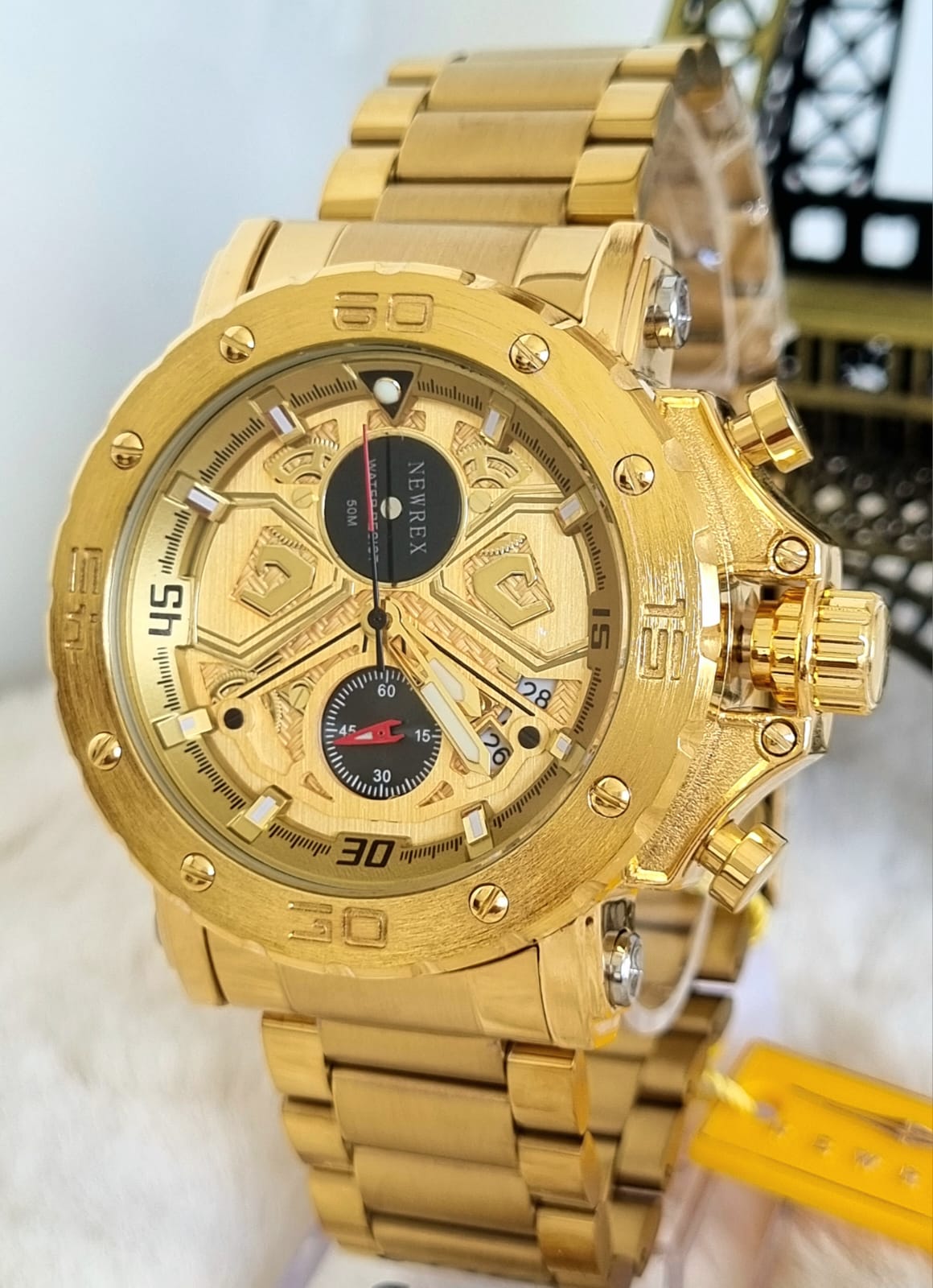 Relógio Newrex Maculilno Anadigi 8010