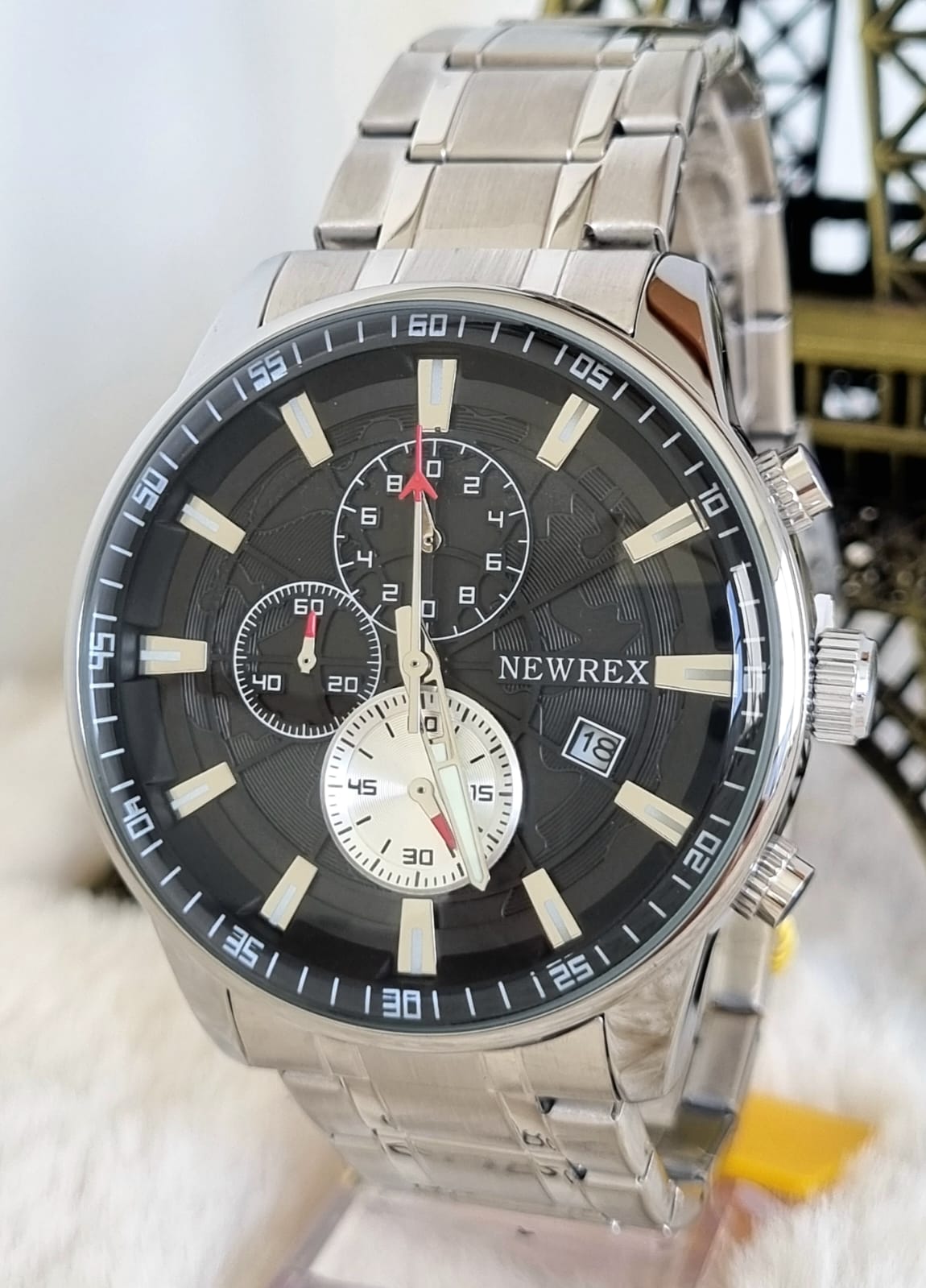Relógio Newrex Maculilno Cronógrafo JR3031