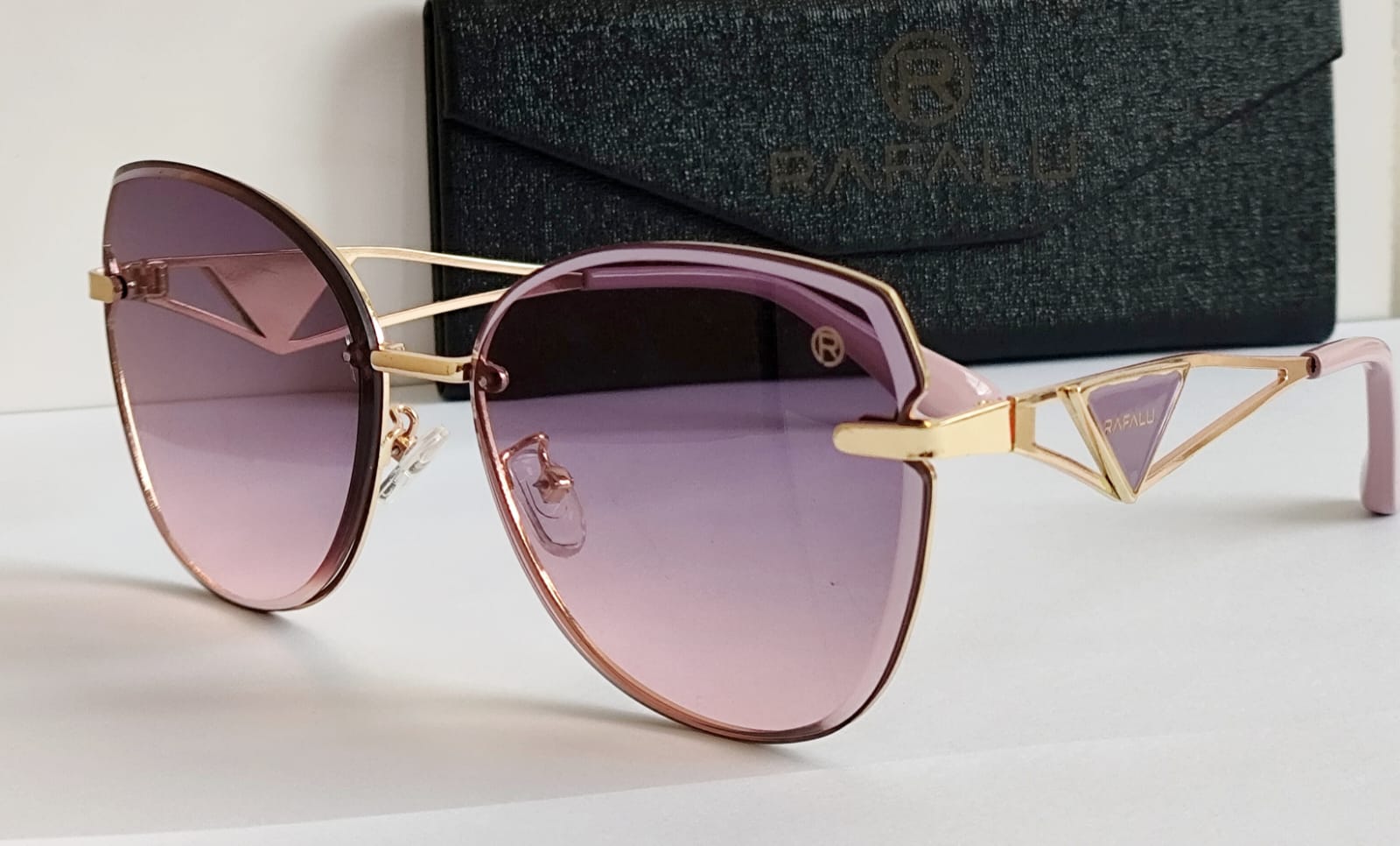 Óculos Solar Feminino Rafalu  2477 Lilás