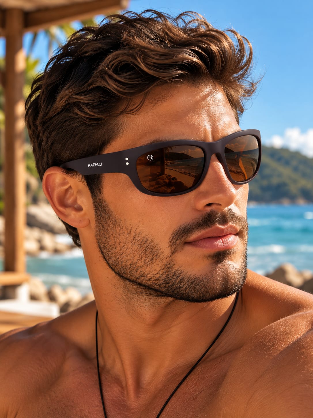Óculos Solar Masculino A20392P C2