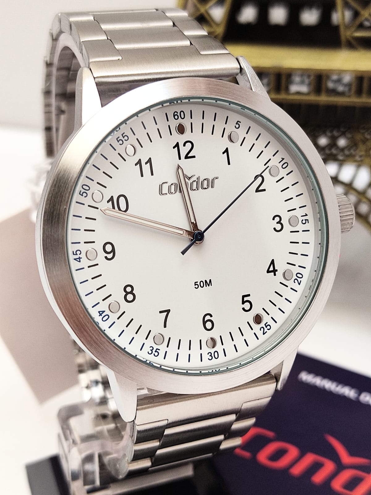 Relógio Condor Masculino Prata COPC21JHC/4K