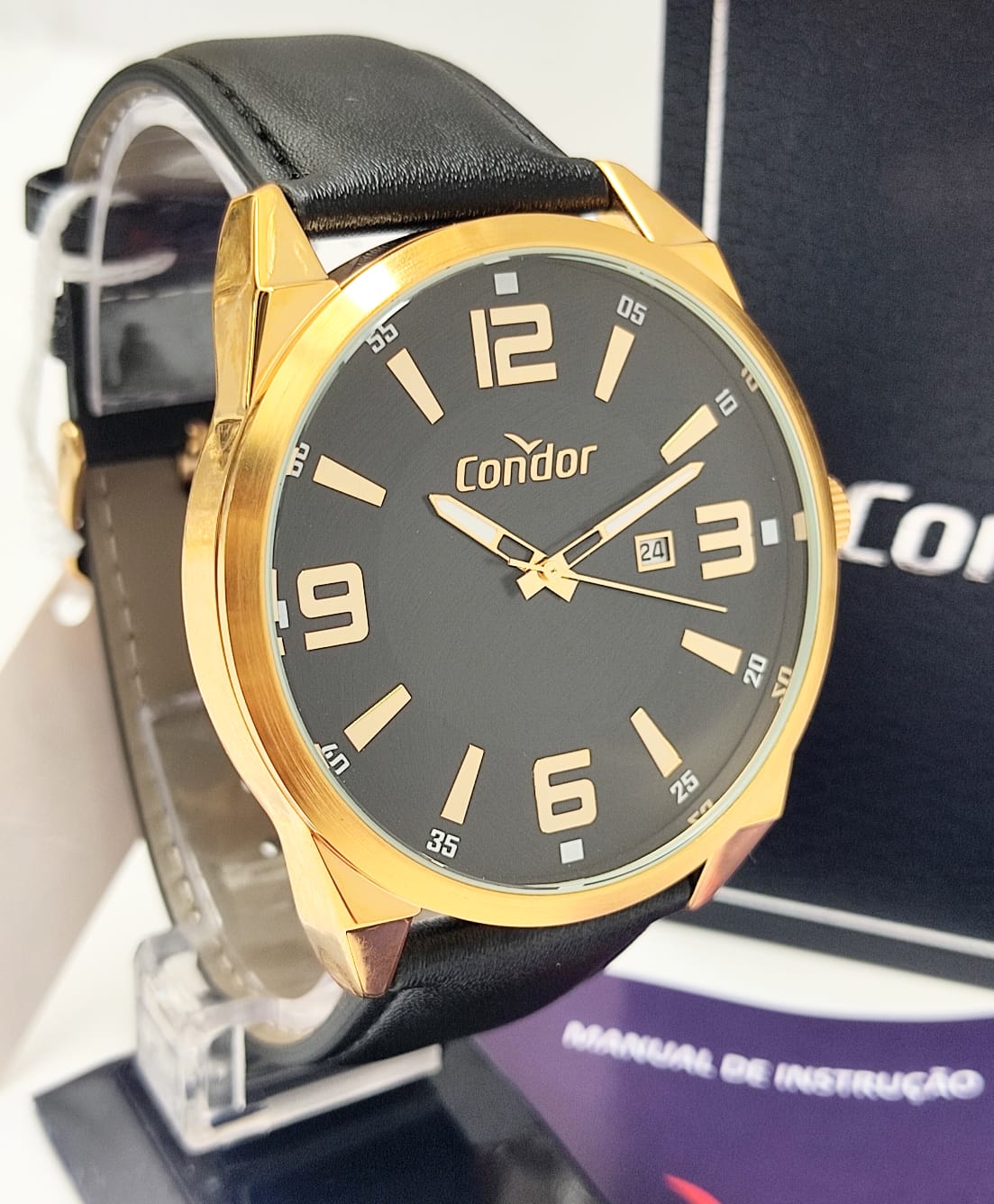 Relógio Condor Masculino Dourado COPC32EE/3P