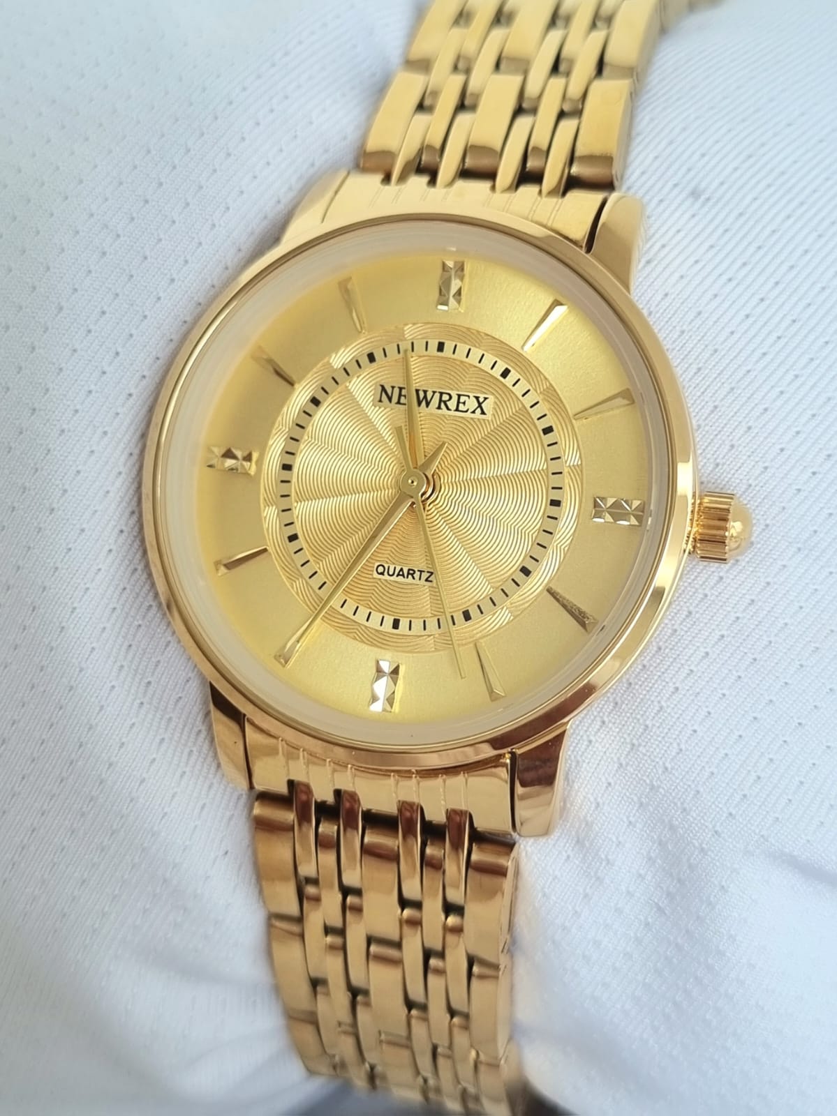 Relógio Feminino Dourado Newrex W1665lC