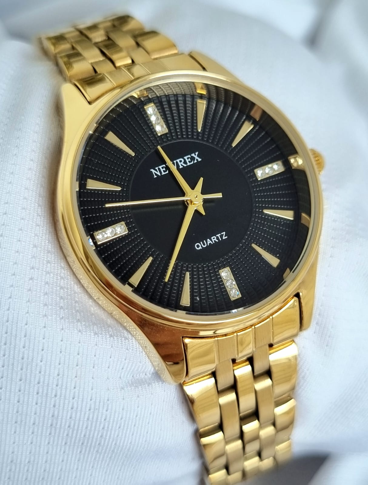 Relógio Feminino Dourado Newrex W4950L