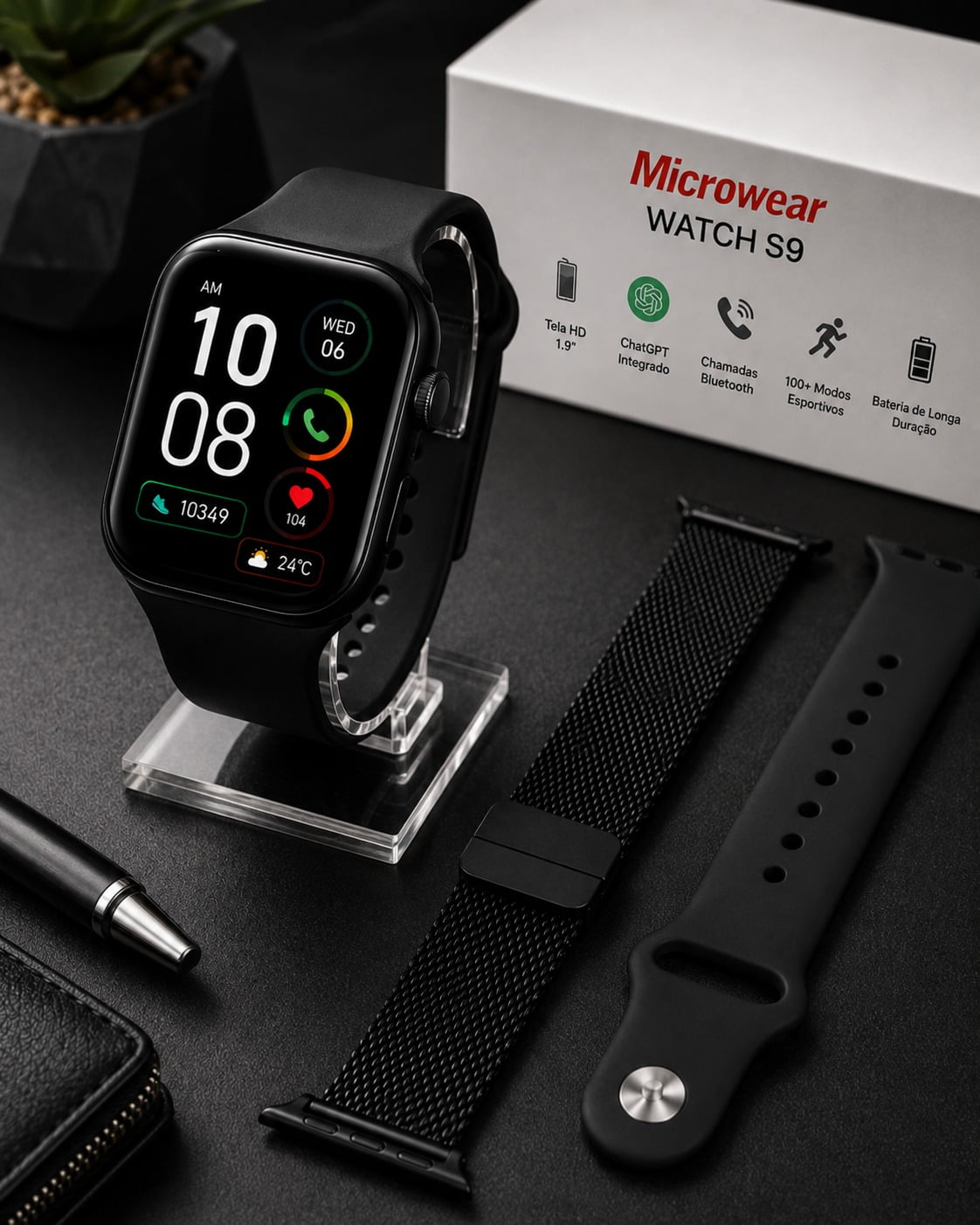 Relógio Smartwatch Microwear S9