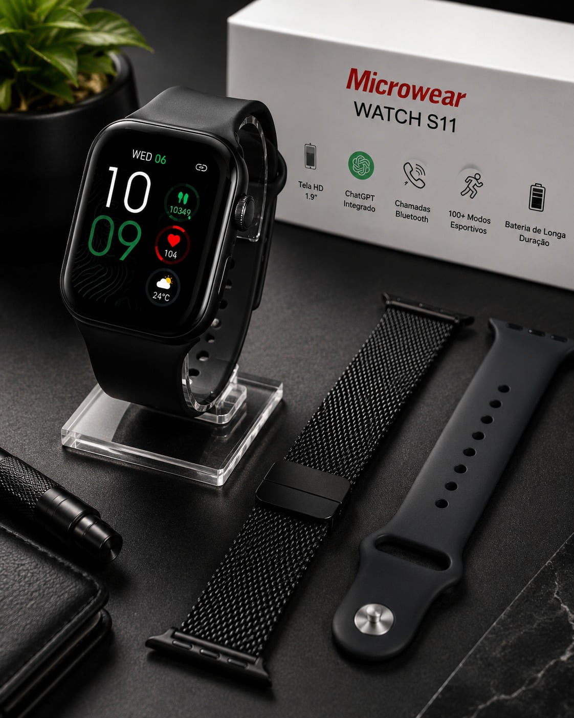 Relógio Smartwatch Microwear S11