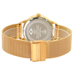 Relógio Feminino Tuguir Dourado TG30114