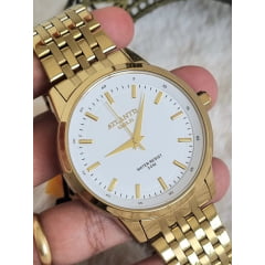 Relógio Atlantis Dourado A8048B Relógio Atlantis Dourado A8048B