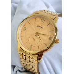 Relógio Newrex Feminino Dourado W1671GK3