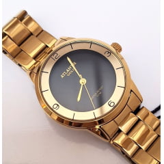 Relógio Banhado a Ouro Atlantis G3508K1