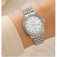 Relógio Feminino Atlantis Prata Lançamento