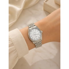 Relógio Feminino Atlantis Prata Lançamento