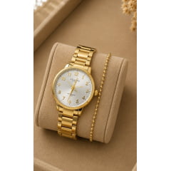 Relógio Banhado a Ouro Atlantis W90132kp1
