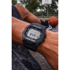 Relógio Masculino Silicone Atlantis A8009