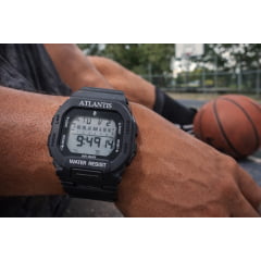 Relógio Masculino Silicone Atlantis A8009