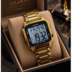 Relógio Atlantis Digital Masculino 8105DDB Relógio Atlantis Digital Masculino 8105DDB