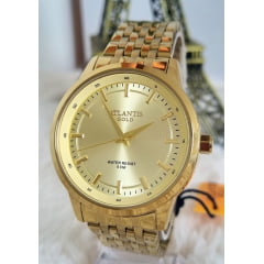 Relógio Atlantis Dourado A8048D