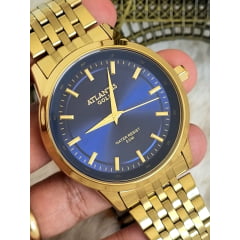 Relógio Atlantis Dourado A8048A