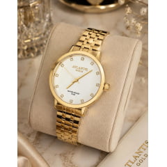 Relógio Atlantis Dourado Feminino B2006DB Relógio Atlantis Dourado Feminino B2006DB