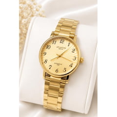 Relógio Atlantis Dourado  Feminino G2004CN