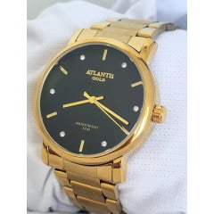 Relógio Atlantis Dourado  Feminino G2004P