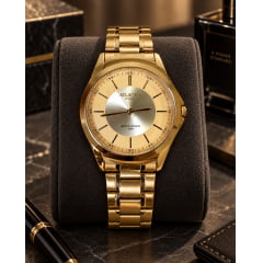 Relógio Atlantis Dourado w3071B Relógio Atlantis Dourado w3071B