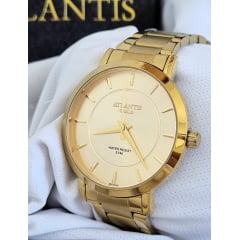 Relógio Atlantis Dourado Feminino w3071C