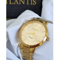 Relógio Atlantis Dourado Feminino w3071C