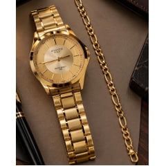 Relógio Atlantis Dourado Feminino w3071ku1 Relógio Atlantis Dourado Feminino w3071ku1