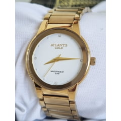 Relógio Atlantis Dourado G3074B