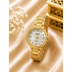 Relógio Atlantis Dourado G7014 Prata