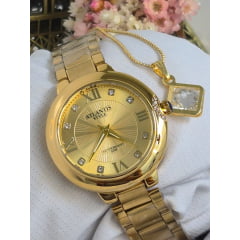 Relógio Atlantis Dourado G7014D
