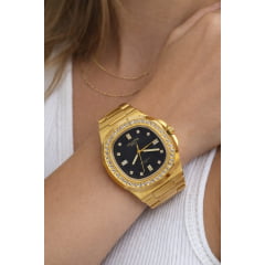 Relógio Atlantis Dourado G7015