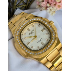 Relógio Atlantis Dourado G7015B