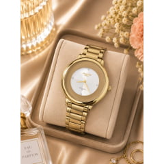 Relógio Atlantis Feminino Dourado G3504DP