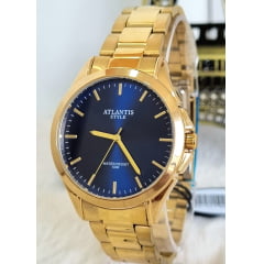 Relógio Atlantis Feminino Dourado G7001